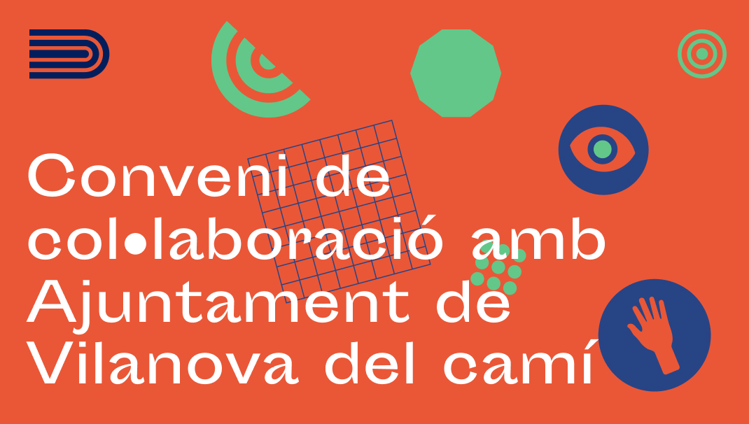 Signatura del conveni de col·laboració 2023 amb l’Ajuntament de Vilanova del Camí.